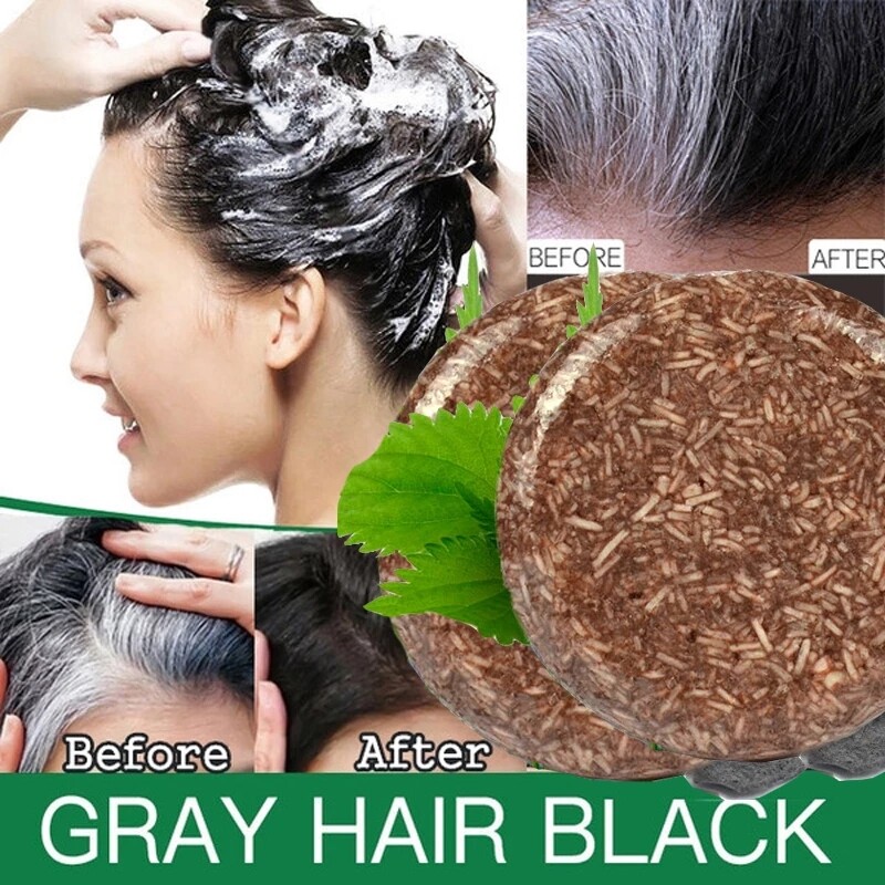 Hair Darkening Shampoo Bar - Image 2