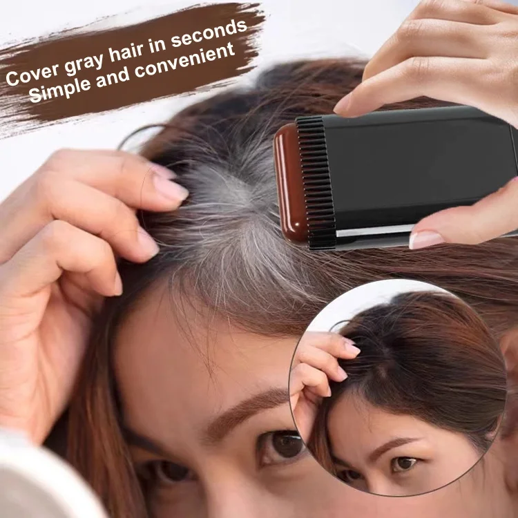 Soft Hair Dye Stick for Grey Coverage