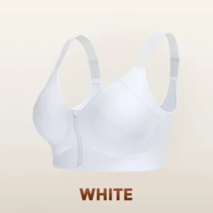 Wireless Zip-front Body Shaping Bra