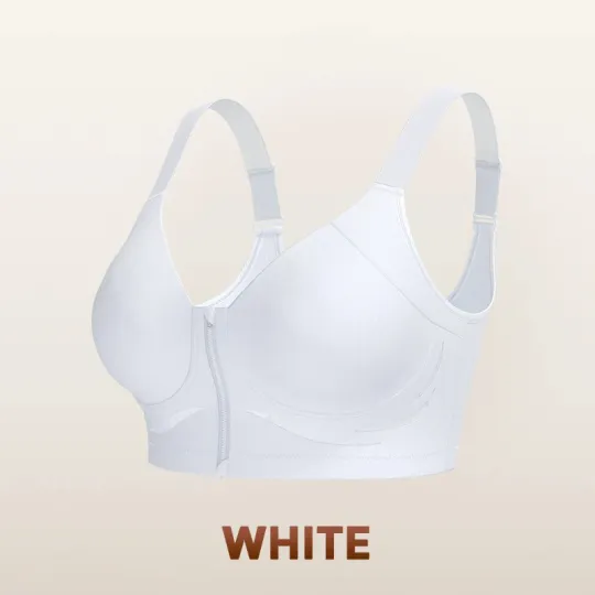 Wireless Zip-front Body Shaping Bra