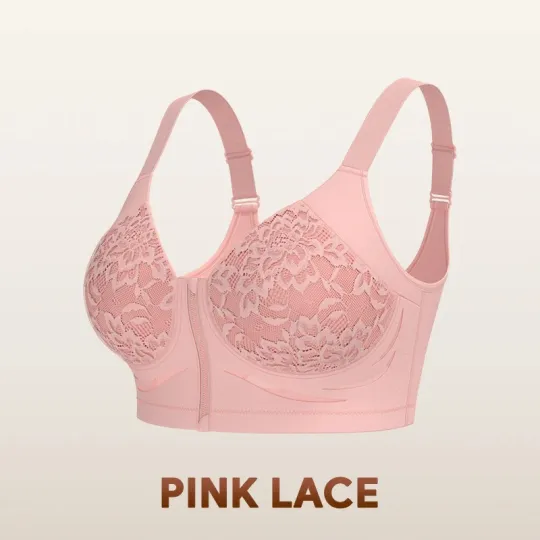 Wireless Zip-front Body Shaping Bra