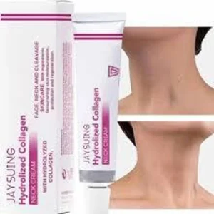 Collagen cream for the neck