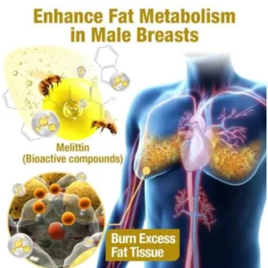 Chest Fat Bee Venom Gynecomastia Heating Oil
