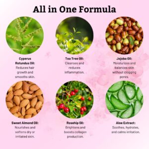 All in One Hair removal oil