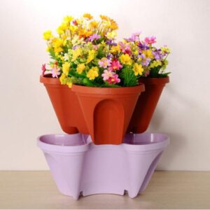 Stand-Standing Planters Strawberry Planting Pots