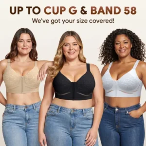 Wireless Zip-front Body Shaping Bra