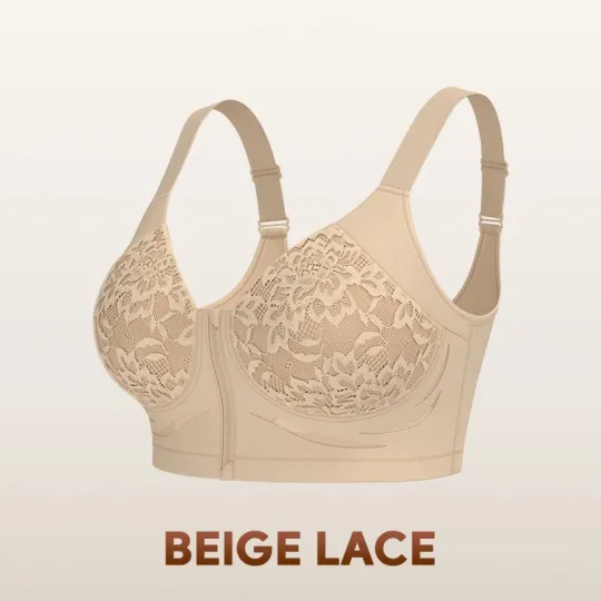 Wireless Zip-front Body Shaping Bra