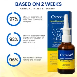 Cvreoz® Herbal Hemorrhoid Treatment Anal Spray