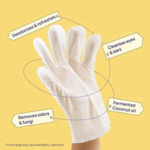 NeuroLabs™ Pro Gloves — Clean your pup in 2 minutes