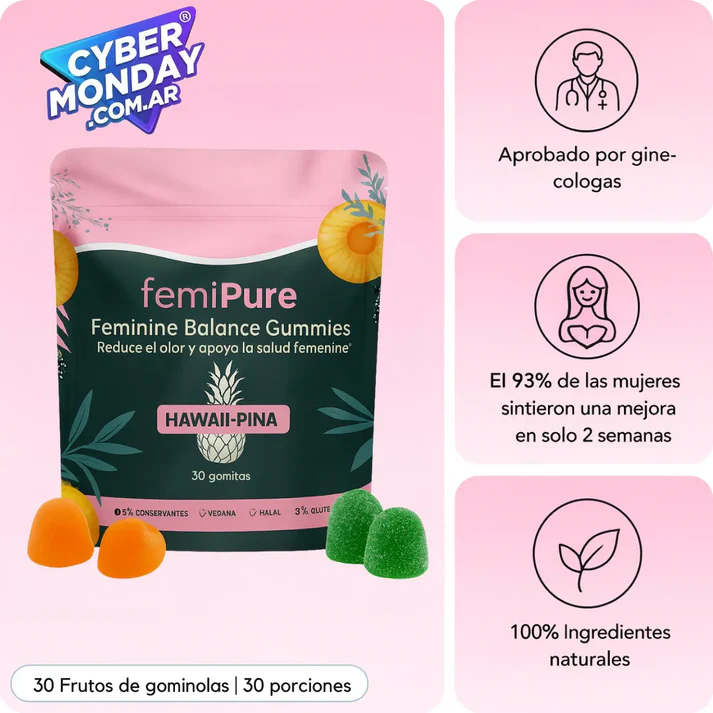 Femmi™ Gummies: Forget about bad odor and discomfort