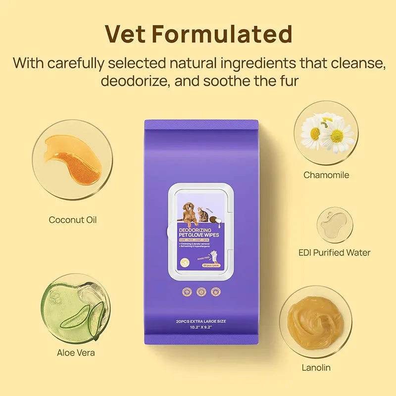 NeuroLabs™ Pro Gloves — Clean your pup in 2 minutes