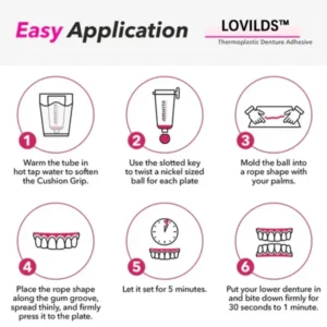 JEREMYTIS™ Thermoplastic Denture Adhesive