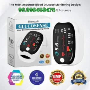 Bikenda® GlucoSense Laser Blood Glucose Monitoring Device