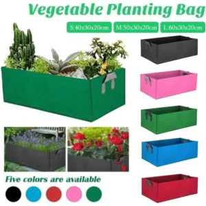 Rectangular Fabric Raised Garden Bed