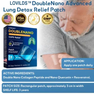 FDA Approved LOVILDS™ DoubleNano COPD Relief Patch
