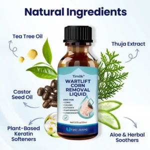 corn care solution designed for rough skin areas