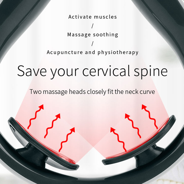 Smart Neck Massager – Deep Tension Relief & Muscle Relaxation