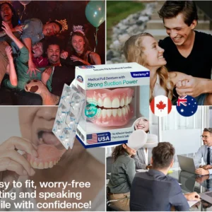 comfortable denture appearance