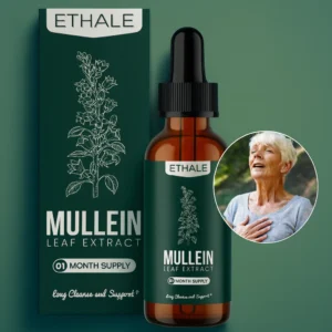 mullein leaf and chlorophyll detox drops