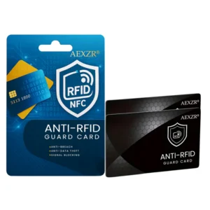 contactless card security with rfid blocking design