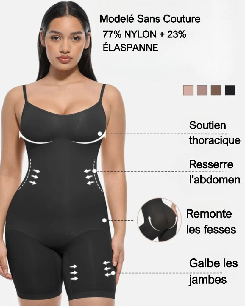 Shaping Bodysuit – Tummy Control & Push-Up Butt Lift Design