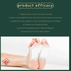100% Merbal & Gentle Ingredient Detox Foot Pads
