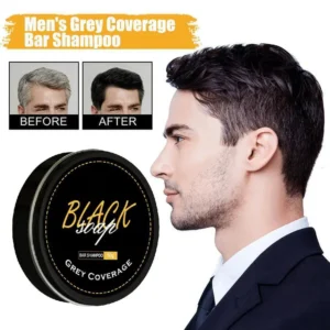 Black Hair Color Soap – Natural Pigment Restore and Nourishing Hair Treatment Bar