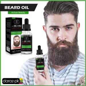 Natural Beard Growth & Thickening Oil – Nourishing Formula