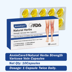 Herbal Varicose Vein Support Capsules – Circulation & Leg Relief