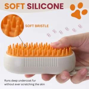 at-home steam grooming brush