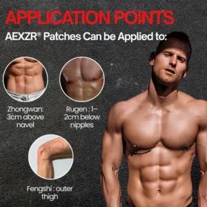 aexzr men skin care patch