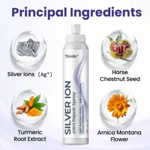 silver cosmetic body spray