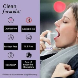 oral care spray with clove oil