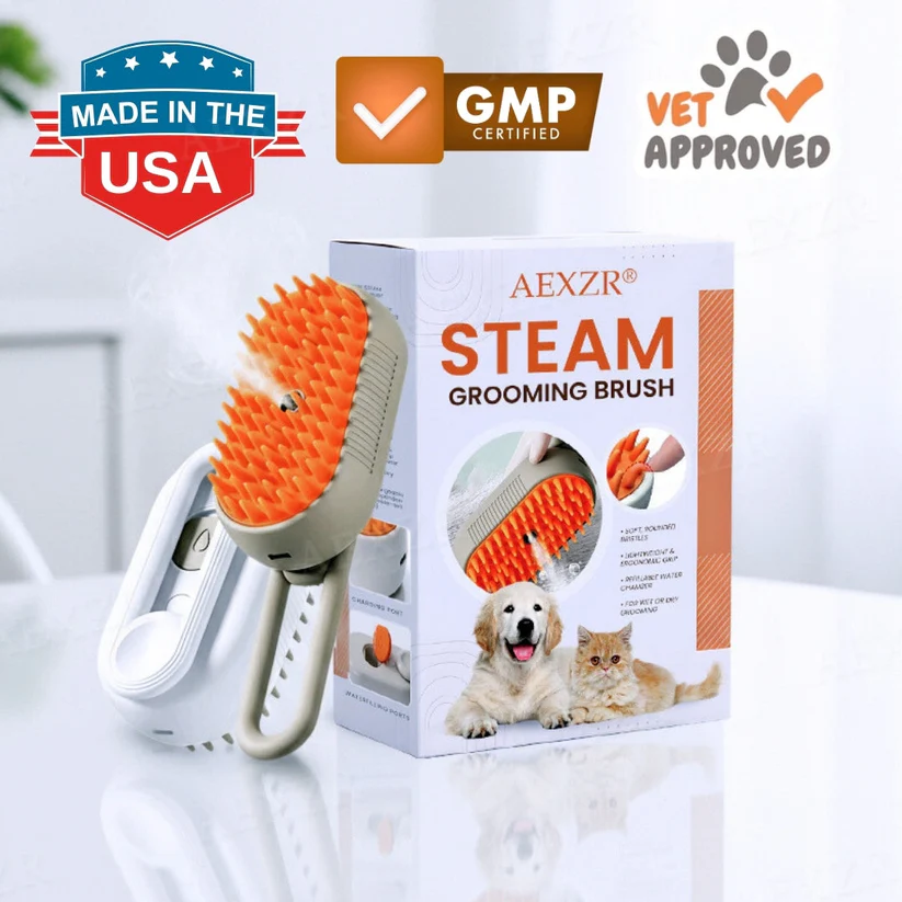 aexzr steam grooming brush