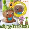 aexzr grass head doll