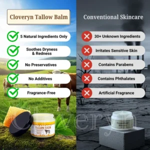 grass fed tallow honey balm