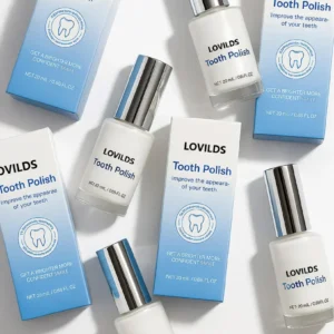 how to use lovilds tooth polish for a brighter smile