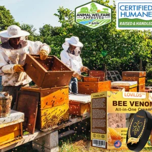 lovilds bee venom formula for youthful glow