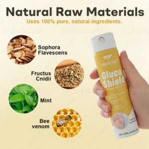 healrize glucoshield bee venom skin spray