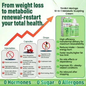 moringa metabolic sculpting cream formula