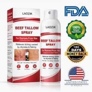 laozik soothing tallow spray for skin redness