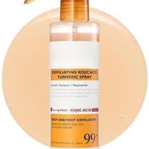 how to use turmeric and kojic acid spray for skin