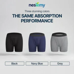 breathable men's incontinence briefs for active wear