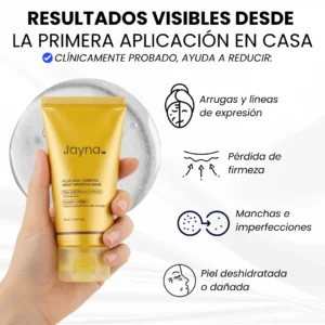 jayna mask results for dark spots and wrinkles