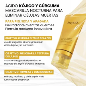 korean beauty routine with jayna turmeric mask