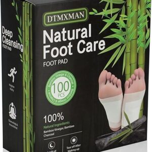 premium bamboo vinegar detox pads for foot care