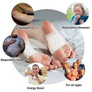 soothing foot patches with bee venom