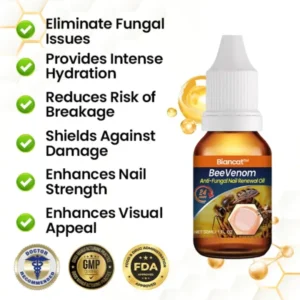 bee venom oil for deep fungal treatment by mycomist