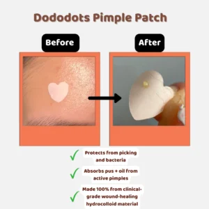 natural antiseptic skin relief with dodoheart treatment