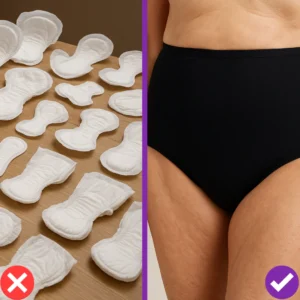 soft fabric highwaist leakproof underwear for women